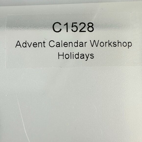 My Acrylix Advent Calendar Workshop Holidays Stamps Set - Picture 2 of 2